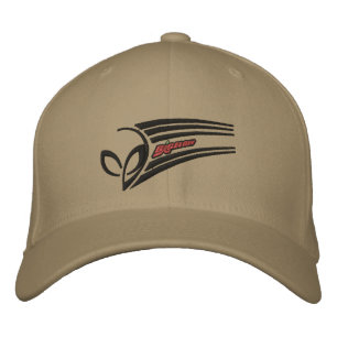 Gorra de béisbol bordado de mascota alienígena