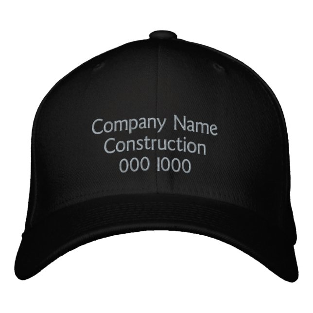 Gorra de béisbol    con bordado en un negocio pers (Anverso)