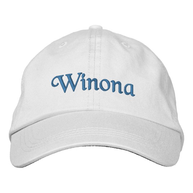 Gorra de béisbol con bordado personalizado de Wino (Anverso)