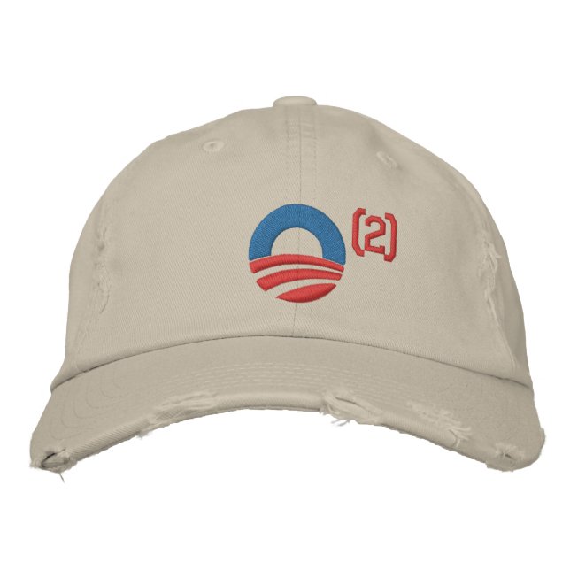 Gorra de béisbol cuadrado de Obama (Anverso)