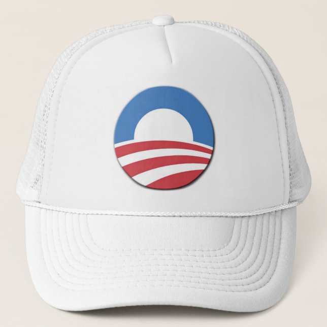 Gorra de béisbol de la campaña de Obama (Anverso)