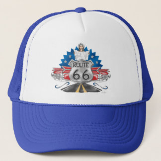 Gorra de béisbol de la vaquera de la ruta 66