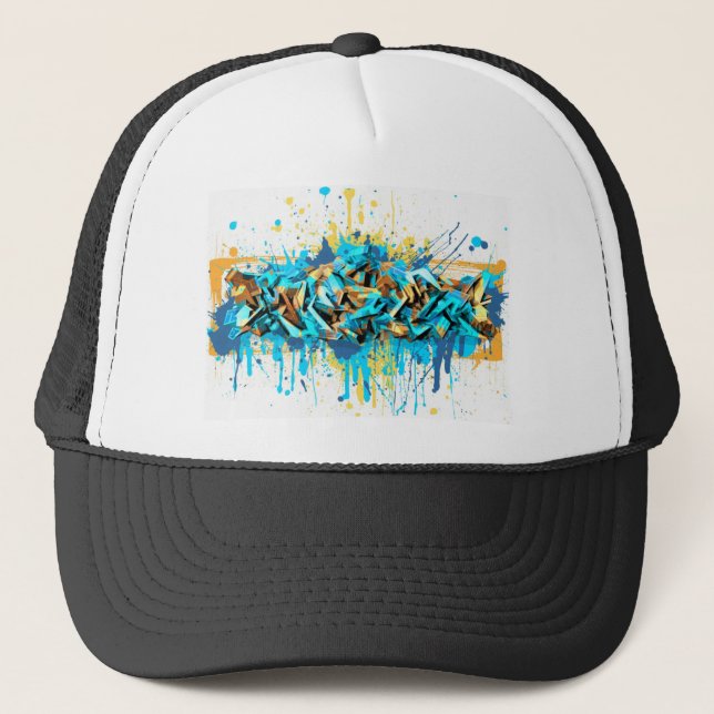 Gorra de béisbol de las Uno-Series de la pintada (Anverso)