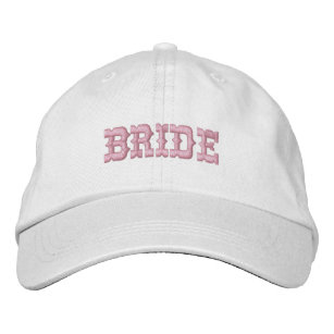 Gorra de béisbol de novia, diseño moderno