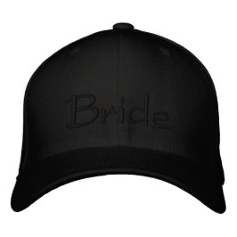 Gorra de béisbol de novia personalizada con bordad