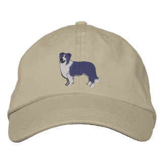 Gorra de béisbol del border collie