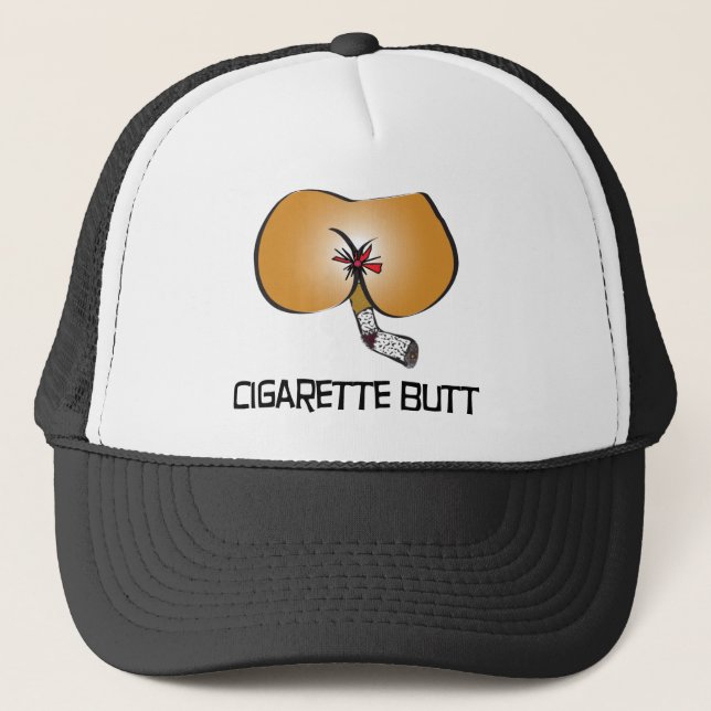 Gorra de béisbol del extremo de cigarrillo (Anverso)