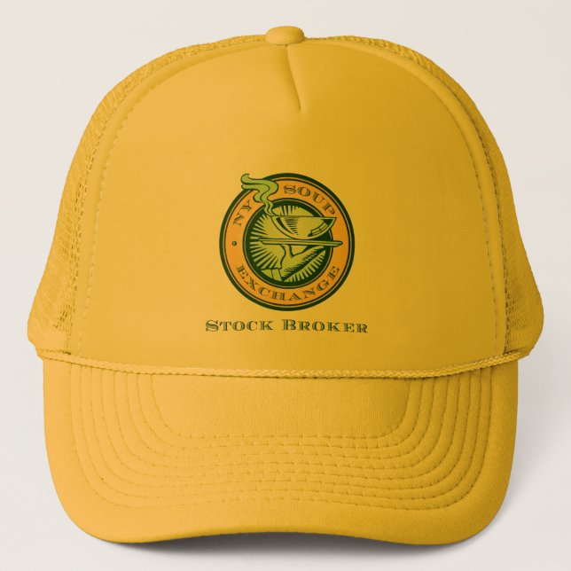 Gorra de béisbol del intercambio de la sopa de NY (Anverso)
