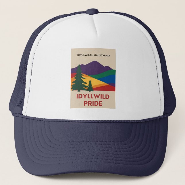 Gorra de béisbol del Orgullo Idyllwild (Anverso)
