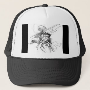 Gorra de béisbol divino experimental del viento