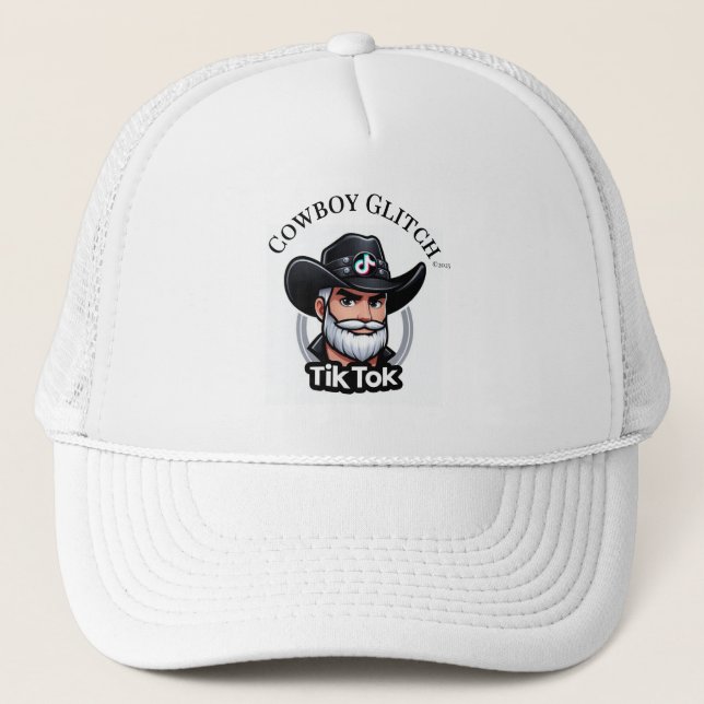 Gorra de béisbol | TikTok | Cowboy Glitch (Anverso)
