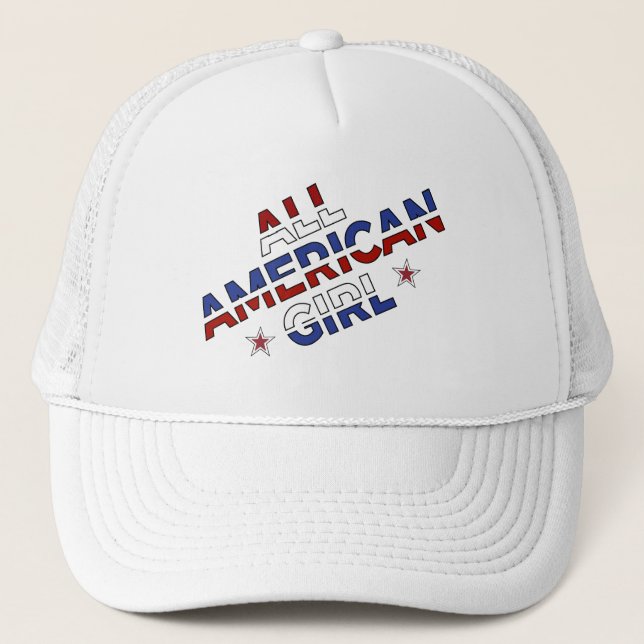 Gorra de béisbol: todos los Chicas estadounidenses (Anverso)