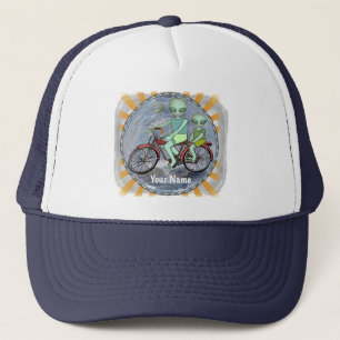 Gorra de bicicletas Scifi Alien
