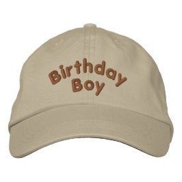 Gorra de Birday Boy Funny Embroidered