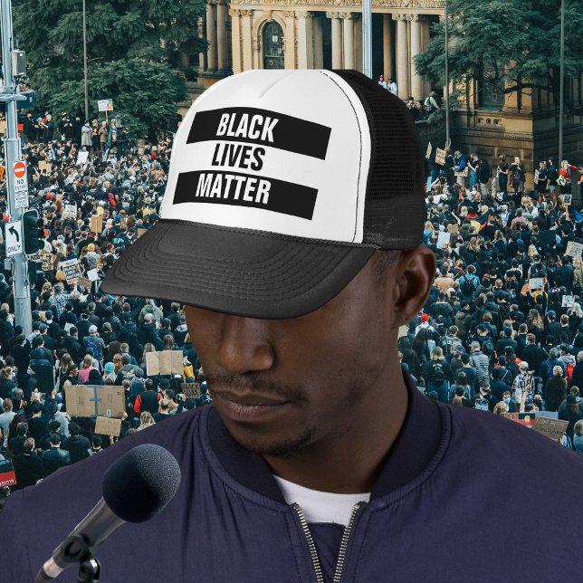 Gorra de Black Lives Matter (Show your support for the "Black Lives Matter" movement dedicated to non-violent protest.)