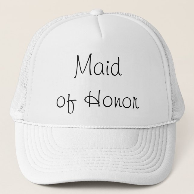 Gorra de Boda blanco y señoría (Anverso)