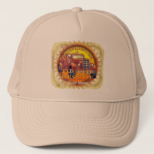 Gorra de bomberos de emergencia (Anverso)