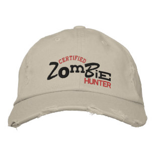 Gorra de Bordado certificado ZOMBIE Hunter Hallowe