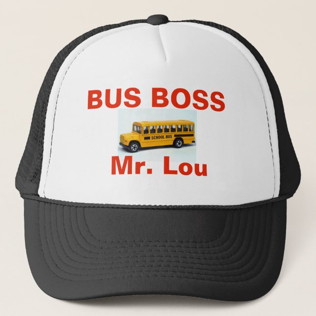 GORRA de BOSS Mr.Lou del AUTOBÚS (Anverso)