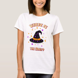 Gorra De Brujas De Camiseta De Halloween ¿Dónde Es