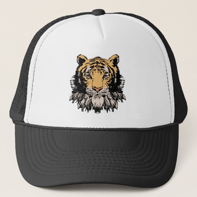 Gorra de cabeza de tigre (Anverso)
