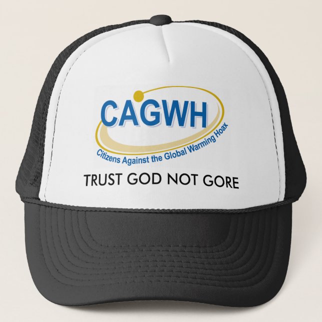 GORRA DE CAGWH, DIOS NO GORE DE LA CONFIANZA (Anverso)