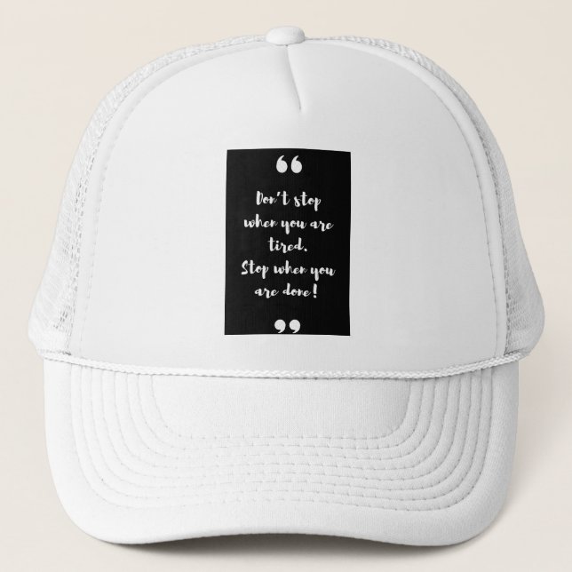 Gorra de camionero (Anverso)