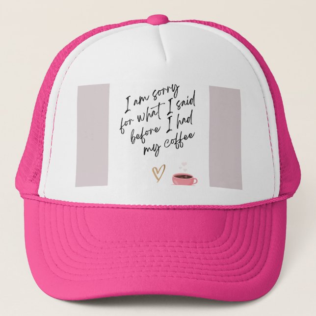 Gorra de camionero (Anverso)