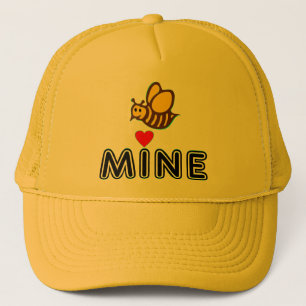 Gorra De Camionero °・Ƹ̵̡Ӝ̵̨̄Ʒ ♥ Bee Mine Fabulous Trucker Ha ♥ Ƹ̵̡Ӝ̵̄