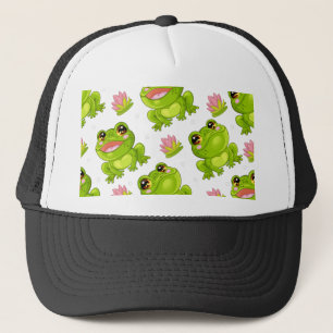 Gorra De Camionero С ute ranas personalizados