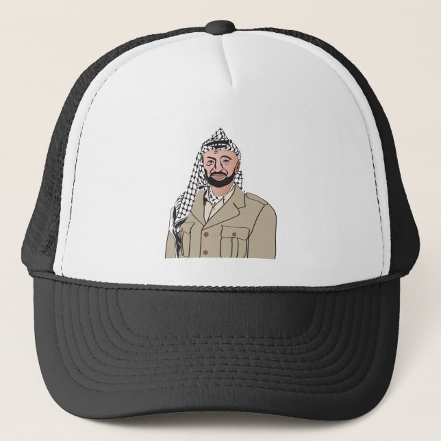 Gorra De Camionero ياسرعرفات de Yasser Arafat el | (Anverso)