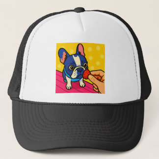 GORRA DE CAMIONERO いちごとポップなフレブルのトラッカーハット