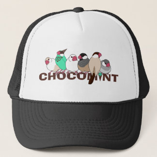 GORRA DE CAMIONERO チョコミント　文鳥