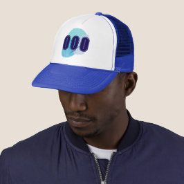 Gorra De Camionero 000 números de ángel azul de alta vibración espiri