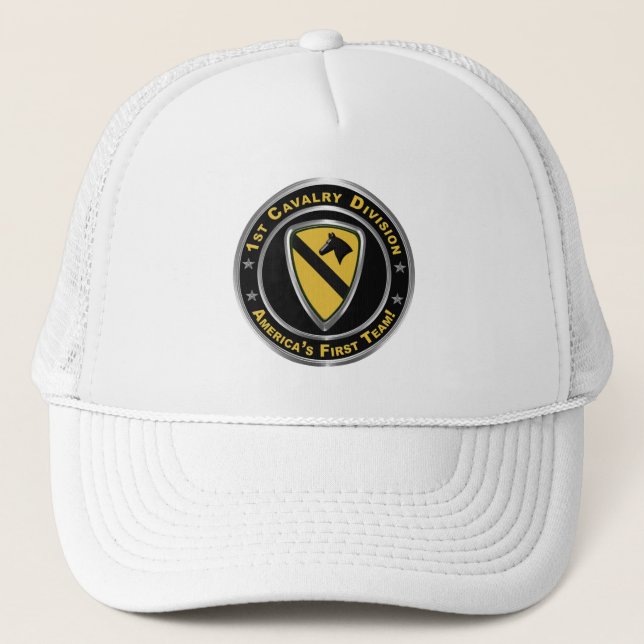 Gorra De Camionero 1ª División de Caballería  (Anverso)