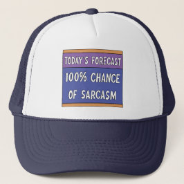 Gorra De Camionero 100% de posibilidades de sarcasmo