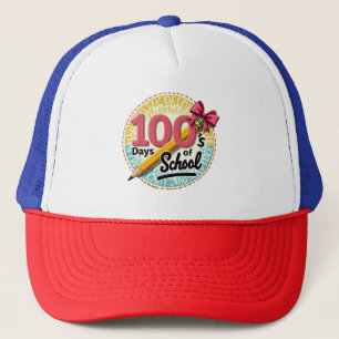 Gorra De Camionero 100 Días de Escuela Celebra el Aprendizaje y el