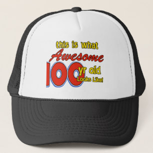 GORRA DE CAMIONERO 100 DISEÑOS DEL CUMPLEAÑOS DE LOS AÑOS