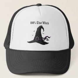 Gorra De Camionero 100% Esa Bruja – Halloween Espeluznante