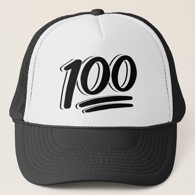 Gorra De Camionero ¡100 Jefe! (Anverso)