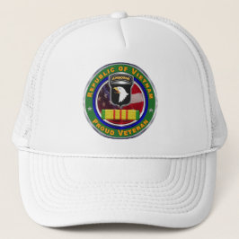 Gorra De Camionero 101ª División Aérea Vietnam Veterano