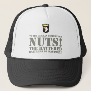 Gorra De Camionero ¡101o AEROTRANSPORTADO - NUECES!