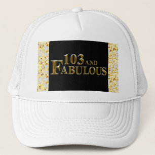 Gorra De Camionero 103 Cumpleaños