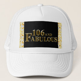 Gorra De Camionero 106 Cumpleaños