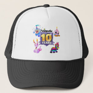 Gorra De Camionero 10mo Logotipo del cumpleaños