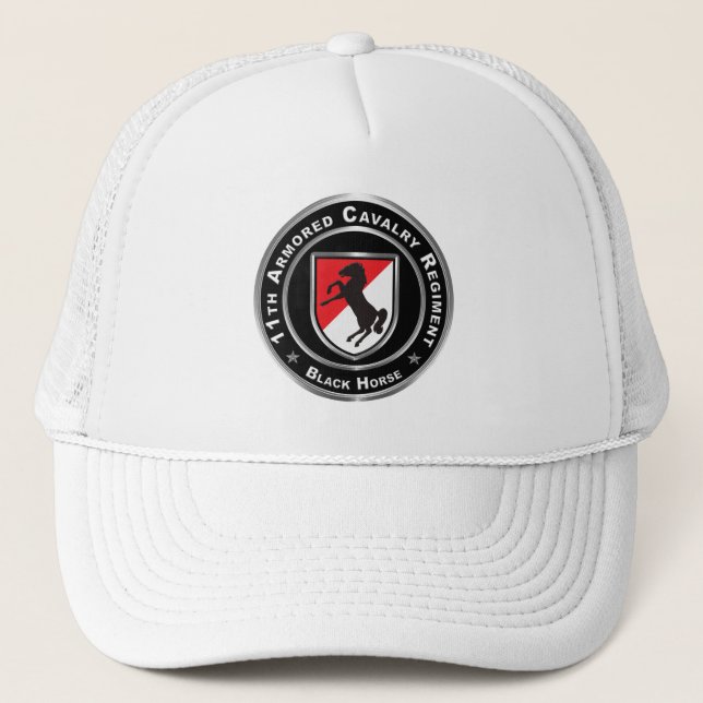 Gorra De Camionero 11º Regimiento de Caballería Blindada (Anverso)