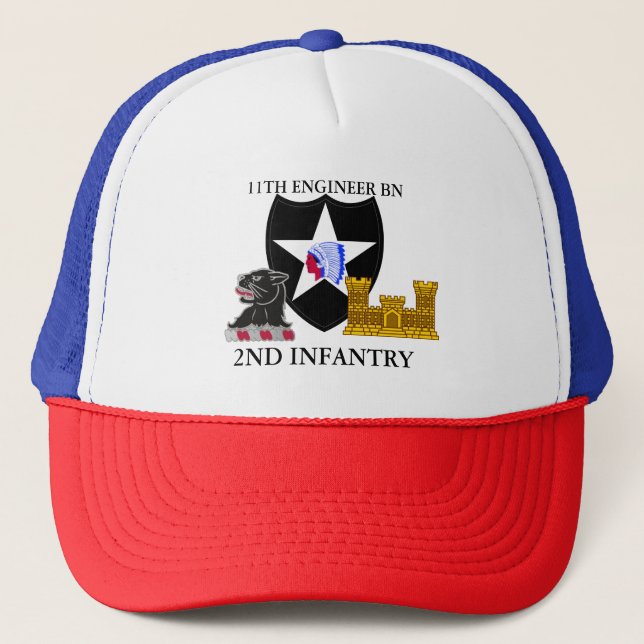 GORRA DE CAMIONERO 11.º INGENIERO BN 2ª DIVISIÓN DE INFANTERÍA (Anverso)