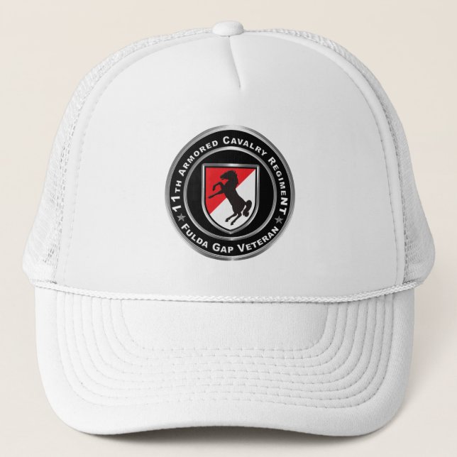 Gorra De Camionero 11.º Regimiento de Caballería Armada (Anverso)