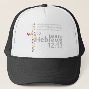 Gorra De Camionero 12:13 de los hebreos del equipo