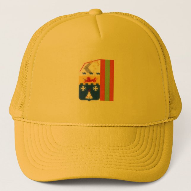 Gorra De Camionero 12mo Escudo de armas del regimiento de infantería (Anverso)